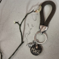 Preview: Schlüsselanhänger Paracord personalisiert mit Gravur Hase