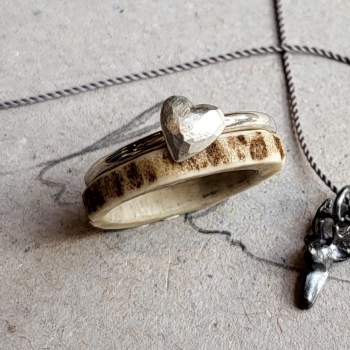 Ring mit Silberherz