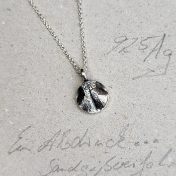 Nasenabdruck-Anhänger aus Silber – 13 mm (individuell gefertigt)