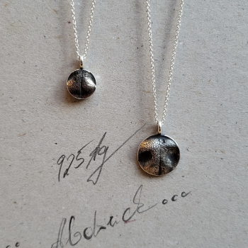 Nasenabdruck-Anhänger aus Silber – 20 mm (individuell gefertigt)