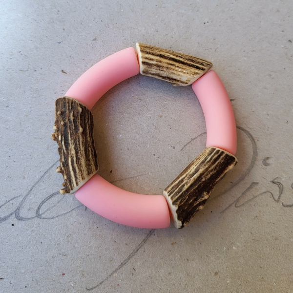 Hornarmband_pink