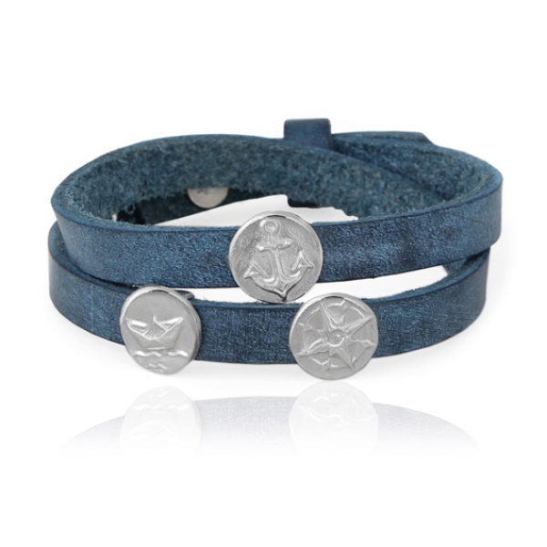 Armband doppelt mit einer Plakette