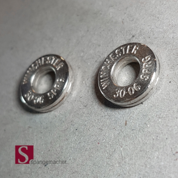 Ohrstecker Patronenhülse